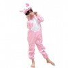 Lovelegis Costume de cochon rose - 4/5 ans - déguisement de carnaval - Halloween - fille - garçon - unisexe - cosplay - taill