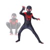 YILYMINA Spiderman Costume Spiderman pour enfant - Spandex - Robe daction et accessoires de fête - Costume dHalloween - 140