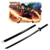 Épée De Samouraï Kamado Tanjiro De Demon Slayer Katana Avec Fourreau, Sabre Darmes Ninja Pour Enfants, Épée DAnime Accessoi