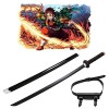 Épée De Samouraï Kamado Tanjiro De Demon Slayer Katana Avec Fourreau, Sabre Darmes Ninja Pour Enfants, Épée DAnime Accessoi