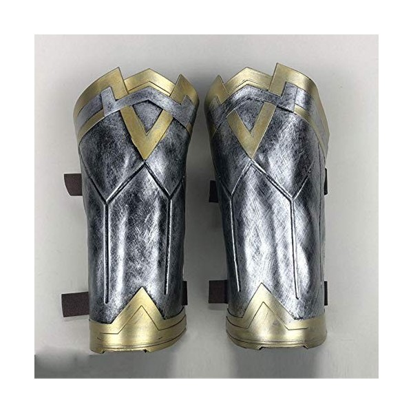 JLWS Wonder Woman Prince Cosplay Brassard gantelet et diadème Bandeau Couronne Poignet Super-héros Accessoires Accessoires Ha