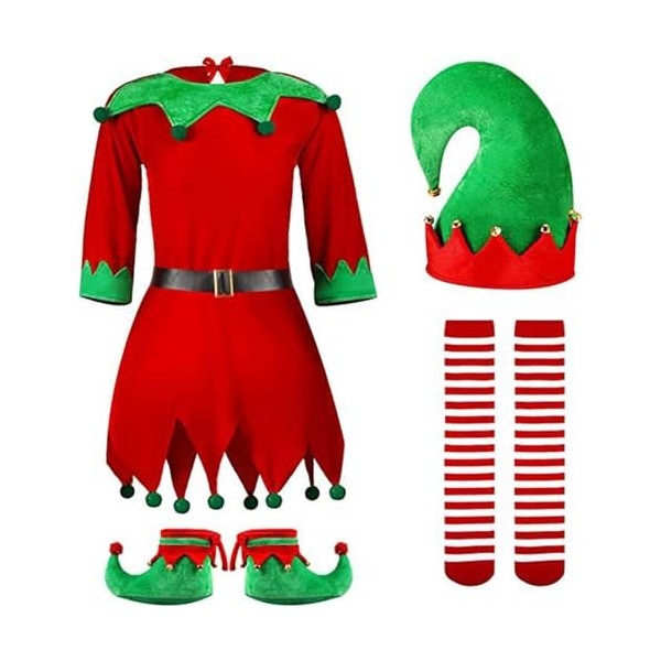 Yavion Tenue Noel Fille Deguisement Pokemon Enfant Tenue De Foot Robe Soirée Fille DéGuisement Enfant Fille Tenue Lutin Fille