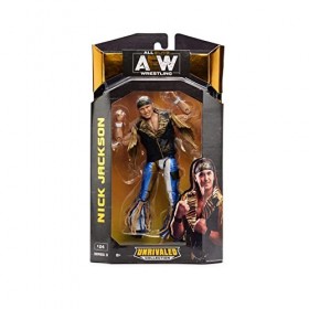 AEW AEW0023 Figurine Nick Jackson de 16,5 cm, série 3, Multicolore