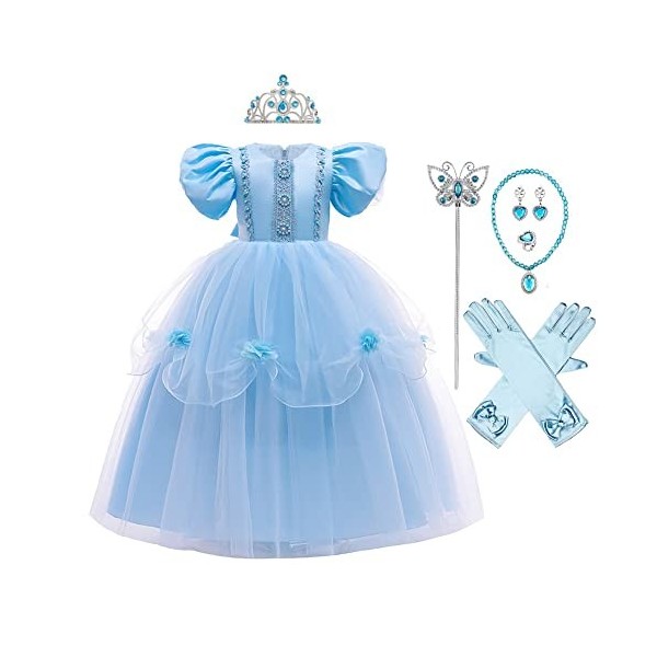 Fille vêtements princesse cendrillon Cosplay robe Halloween fête pour fille  fantaisie papillon Costume enfants carnaval tenue robe 