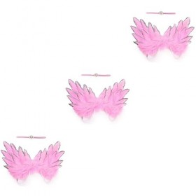 Toyvian Accessoire Photo Plume 3 Pièces Ailes DAnge Ailes Photo Prop Ailes Pour Nourrissons Photp Accessoires De Costume Béb
