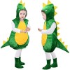 Tacobear Deguisement Dinosaure Enfant Gilet Dinosaure à Capuche avec Couvre-Chaussures Dino Costume Cosplay Dress Up Jeu de R