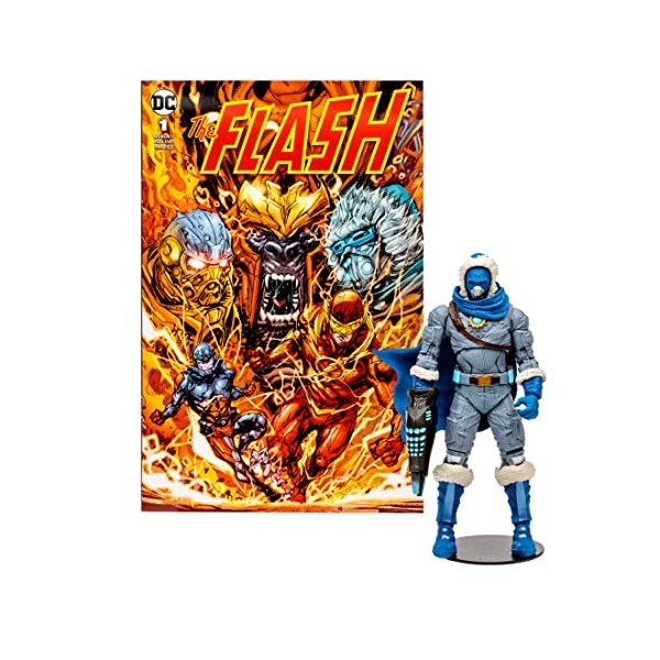 DC Direct - Page Punchers 7" Figure with Comic - The Flash Wave 2 - Captain Cold