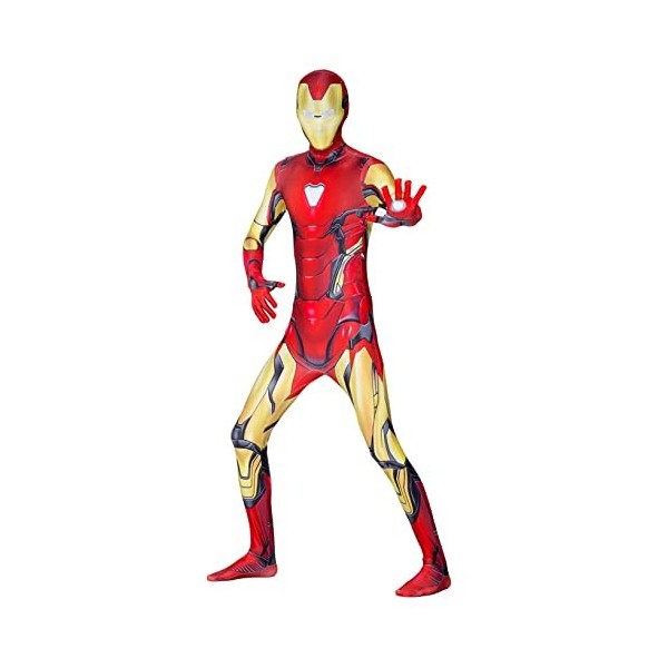 Générique Enfants Spider Costume 3 À 4 Ans Garçons Halloween Carnaval Cosplay Combinaison Impression 3D Déguisements Fête Fil