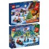 Lego Lot de 2 calendriers de lAvent City 2022 et 60303 City Calendrier de lAvent 2021