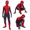 Waeihh Kids Spiderman Costume 3D Anime pour enfants - Accessoire pour fête, Halloween, carnaval, cosplay - Combinaison de sup