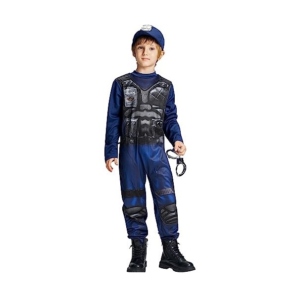 IKALI Costume Dastronaute pour Enfants, Combinaison Spatiale, Tenue De Jeu Imaginaire 5PCS 