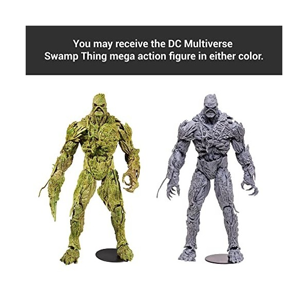 McFarlane TM15099 DC Collector Megafig-Swampthing Figurine de Collection Multicolore