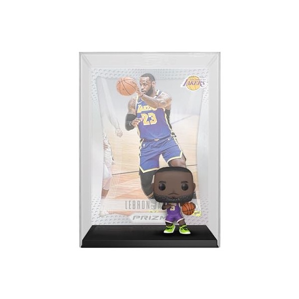 Funko Pop! Trading Cards: Lebron James - NBA + Panini - Figurine en Vinyle à Collectionner - Idée de Cadeau - Produits Offici