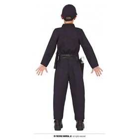 Fiestas Guirca Déguisement uniforme de Policier pour Enfant Garçon 10-12 ans