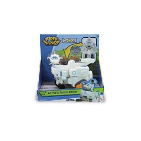 Super Wings EU720324 – Véhicule de Transformation Astra Robo Rover, env. 14,5 cm Figurine de Jeu pour Enfants, Jouet Transfor