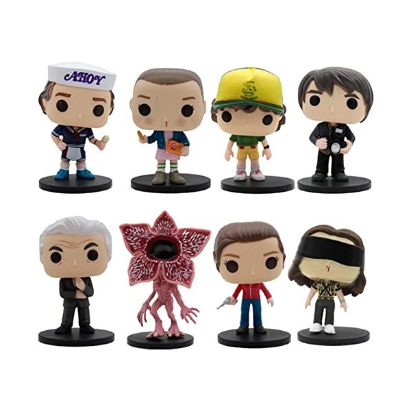 Figurines Pop Strangers Things, Marchandises la Saison 4 Strangers Things, Figurines Pop Dustin Robin Steve Eddie, Figurine d