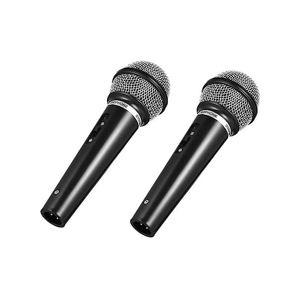 Toyvian 8 Pièces Accessoires pour Enfants Microphone Vêtements pour Tout-Petits Microphone À Main Jeux en Plastique Faux Micr