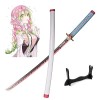 RYPDKM Demon Slayer Épée Kanroji Mitsuri, Japonais Anime Bois Katana, Cosplay Accessoire Lame De Bambou, Anime Amateur Darme