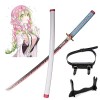 RYPDKM Demon Slayer Épée Kanroji Mitsuri, Japonais Anime Bois Katana, Cosplay Accessoire Lame De Bambou, Anime Amateur Darme