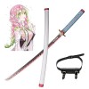 RYPDKM Demon Slayer Épée Kanroji Mitsuri, Japonais Anime Bois Katana, Cosplay Accessoire Lame De Bambou, Anime Amateur Darme