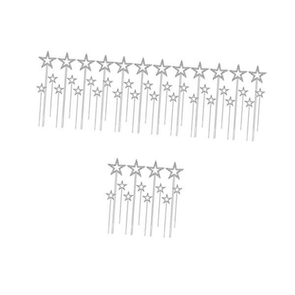 Toyvian 24 Pièces Filles Elfes Performance Et Fée Princesse pour Accessoires Ange Faveurs De Mariage Halloween Enfants Portab