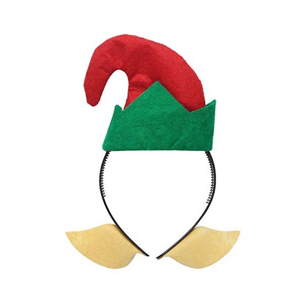 ranrann Enfant Adulte Serre-tête Noël Fête Accessoire Déguisement Noël Cerceaux de Cheveux Bandeau de Cheveux Ornement Noël C