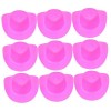 TOYANDONA 150 Pcs Maison De Poupée Chapeau De Cowboy Mini Chapeau De Cowboy Mini Accessoires Mini Poupées Mini Chapeaux De Fê