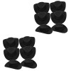 TOYANDONA 150 Pcs Maison De Poupée Chapeau De Cowboy Mini Chapeau De Cowboy Mini Accessoires Mini Poupées Mini Chapeaux De Fê