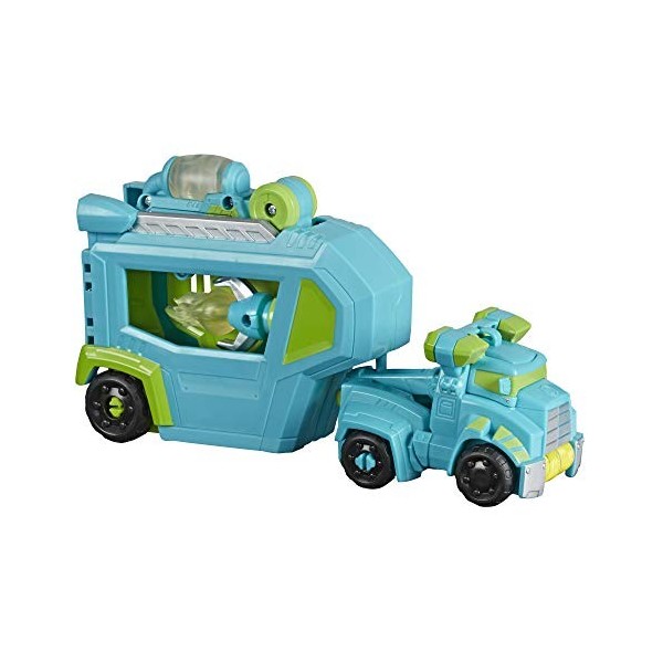 Transformers Playskool Rescue Bots Academy - Robot Secouriste Hoist et Remorque électronique de 11 cm