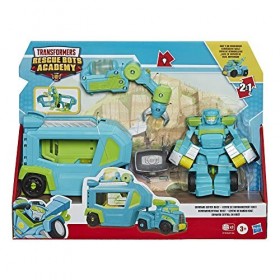 Transformers Playskool Rescue Bots Academy - Robot Secouriste Hoist et Remorque électronique de 11 cm