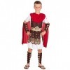 Boland - Costume enfant Gladiateur, Set avec tunique, protection bras et jambes, Combattant, Chevalier, Carnaval, Fête à thèm