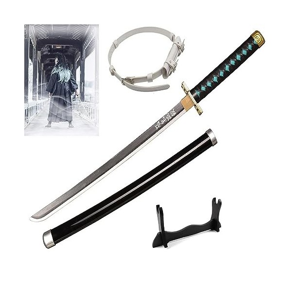 Halloween Cosplay Accessoire Épée De Samouraï, Lame De Bambou Katana Tokitou Muichirou Demon Slayer Sword, Fans DAnime Objet