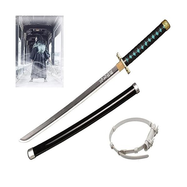 Halloween Cosplay Accessoire Épée De Samouraï, Lame De Bambou Katana Tokitou Muichirou Demon Slayer Sword, Fans DAnime Objet