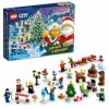 LEGO City 2023 Calendrier de lAvent 60381 - Compte à rebours - Idée cadeau pour le compte à rebours jusquà laventure avec 