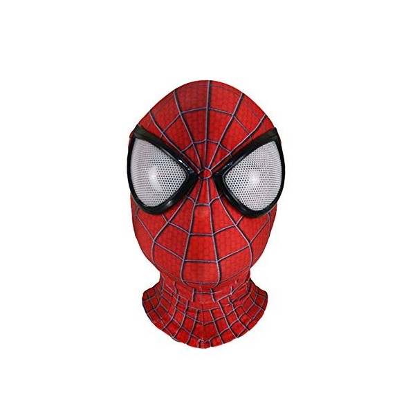 MYYLY Spiderman Enfant Couvre-chef Vêtement Garçon Cosplay Avenger Super-héros Capuche Body Fêtes Pour Enfants Casque Costume