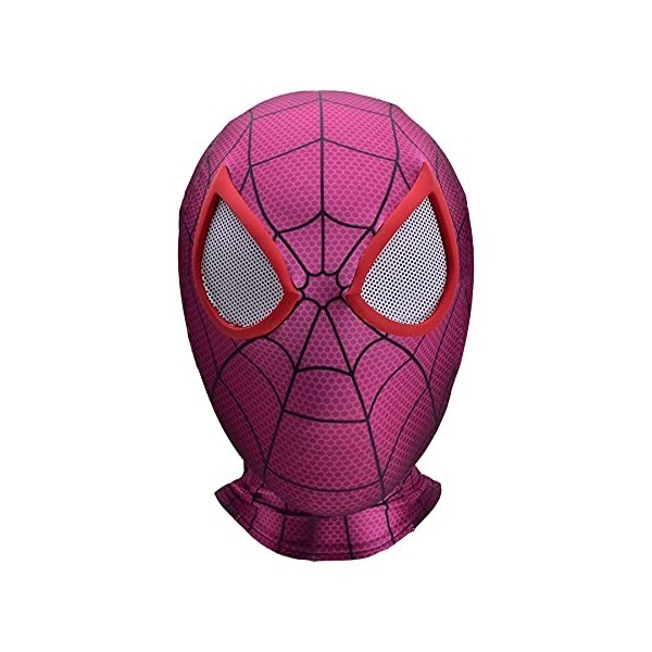 Masque Spiderman Unisexe Enfants Avengers Casque Film Cosplay Tête Capuche Super-héros Mascarade Accessoires Performance Hall