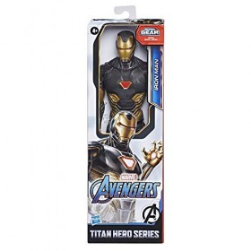 Hasbro Marvel Avengers Titan Hero Series Blast Gear Iron Man Action Figure, 12-inch