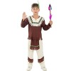Funidelia | Déguisement indien pour garçon Indiens, Cowboys, Western - Déguisement pour enfant et accessoires pour Halloween,