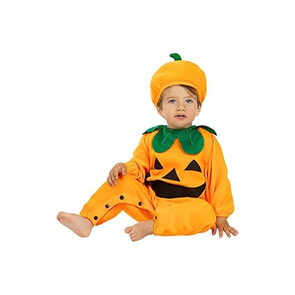 Funidelia | Déguisement de citrouille pour bébé Nourriture, Légume, Halloween - Déguisement pour Enfant et accessoires pour H