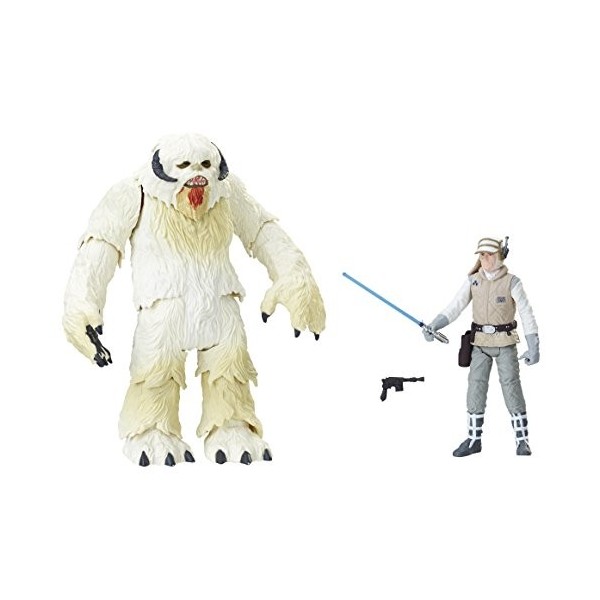 Star Wars E1689 Figurine Pack de 2 Hoth Wampa et Luke Hoth 10 cm