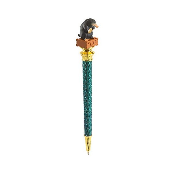 The Noble Collection Fantastic Beasts Niffler Pen - 8in 21cm Mini Sculpture atop Ballpoint Pen - Officially Licensed Fantas