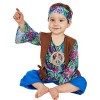 Funidelia | Déguisement Hippie pour bébé pour bébé Années 60, Hippie, Flower power, Décennies - Déguisement pour bébé et acce