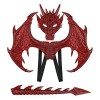 Yeeteesy Ailes de dragon dHalloween - Ailes de dragon - Accessoires de fête - Accessoires de cadeau pour enfants, garçons, f