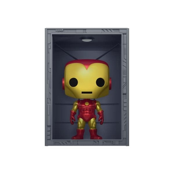 Funko Marvel Pop! Deluxe Vinyl Figurine Hall of Armor Iron Man Model 4 PX Exclusive 9 cm