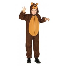 Déguisement Ours Marron Enfant M- 7/9 Ans 