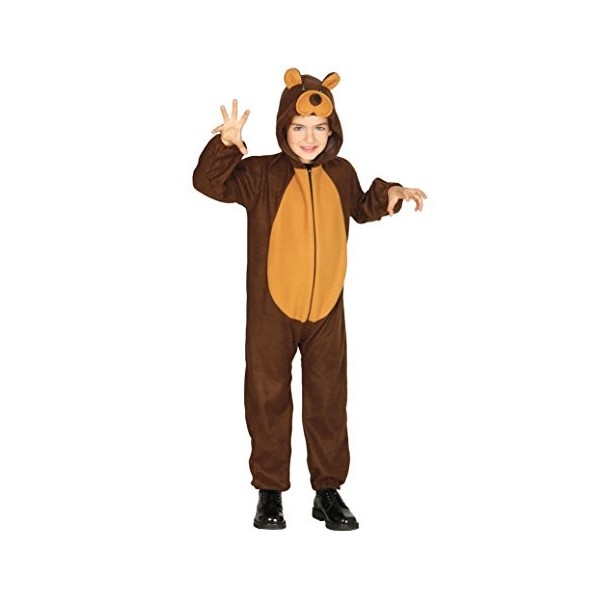 Déguisement Ours Marron Enfant M- 7/9 Ans 