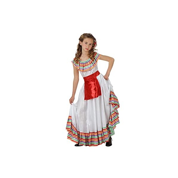 Atosa - 69130 - Costume - Déguisement De Mexicaine Filles - Taille 3