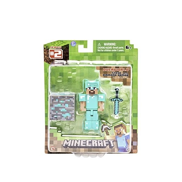 Minecraft 16512 - Figurine Articulée avec Accessoires Villageois Fo