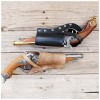 HLGQ Holster à Flintlock médiéval, étui à Revolver de Cow-Boy Occidental, Accessoires de Ceinture Pirate Steampunk, pour Homm