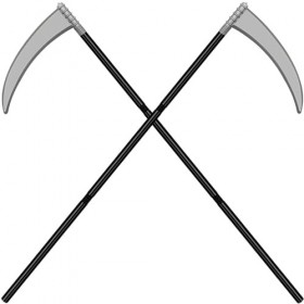 Accessoire en plastique pour déguisement dHalloween